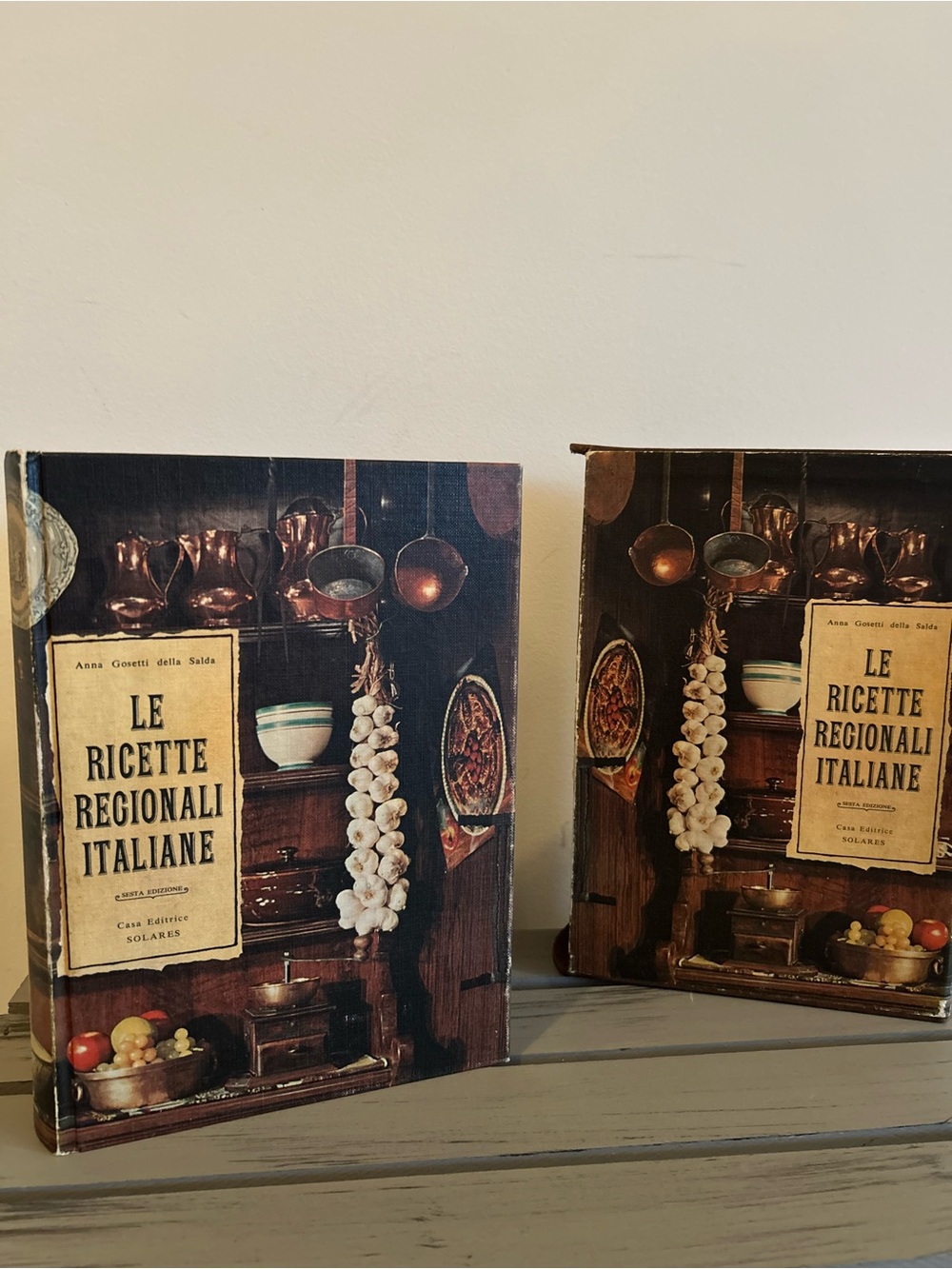 Le Ricette Regionali Italiane by Anna Gosetti Della Salda W/ Slipcase